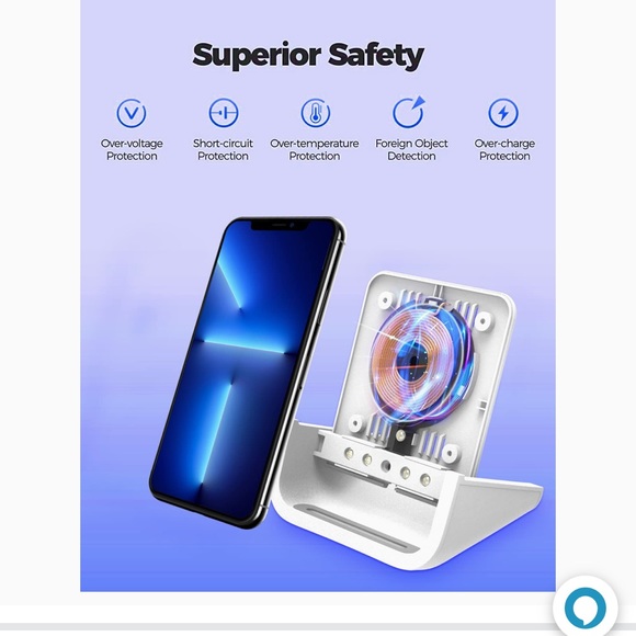 🩵final markdown 🩵Wireless Charging Stand Qi-Certified - Picture 13 of 14
